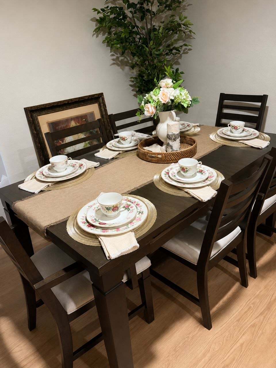 Dining area for shared meals